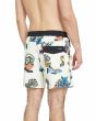 Hombre con Bañador Volcom FA Bob Mollema Trunk 16'' Beige Claro bolsillo posterior