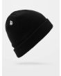 Gorro de punto Volcom Full Stone negro