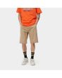 Hombre con bermudas Carhartt WIP Ruck Single Short marrones 