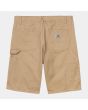Pantalón corto tipo bermudas Carhartt WIP Ruck Single Short marrón para hombre posterior