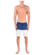 Hombre con bermudas Hurley Dri-Fit Relapse Azul Marino frontal 