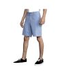 Hombre con bermudas sumergibles RVCA Balance Hybrid 20" azules izquierda