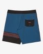 Boardshort Performance Billabong Burleigh Pro 18'' Real Teal para hombre posterior