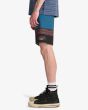 Hombre con Bañador de alto rendimiento Billabong Burleigh Pro 18 Real Teal lateral