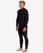 Billabong Furnace Natural 3/2mm negro traje surf hombre interior grafeno lateral