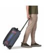 Maleta pequeña con ruedas Patagonia Black Hole Wheeled Duffel 40L Smolder Blue-Amanita Red trolley