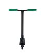 Patinete Freestyle - Scooter Completo Blazer Pro Enigma 2 Negro y Verde 520mm frontal