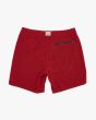 Bañador Boardshort Deus Ex Machina Elite 2.0 Rojo para hombre posterior