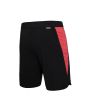 Bañador Boardshort Florence Marine X Block 17.5" negro y rojo para hombre posterior
