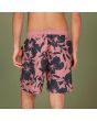 Hombre con Bañador Boardshort Lightning Bolt Continual Flower 16" rosa floral posterior