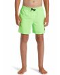 Niño con bañador Quiksilver Everyday Solid Volley 14'' Verde Lima