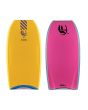 Tabla de bodyboard Bodyboard Empire x Flow PP Tangerine/AG Pink