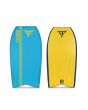Tabla de bodyboard GT Boards Paulinho Costa Fish Tail Blue Curacao/Yellow 41'' o 42''