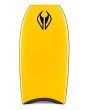 Tabla de Bodyboard NMD Ben Player AlphaFlex PFST K19 PP Quad Concave Amarillo-Negro deck