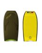 Tabla de Bodyboard Turbo The Six PP Verde Militar/Amarillo