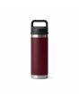 Botella térmica aislante Yeti Rambler Bottle 18oz - 532ml Granate Wild Vine Red posterior