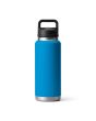 Botella Termo Yeti Rambler 36oz - 1065ml Azul Big Wave Blue posterior