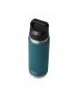 Botella Termo YETI Rambler 26oz Agave Teal cerrada