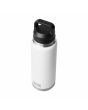 Botella Termo Yeti Rambler 36oz - 1065ml Blanca cerrada