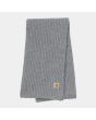Bufanda de lana Carhartt WIP Anglin Scarf gris