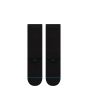 Calcetines Stance Icon Crew Sock Negro-Blanco Unisex posterior
