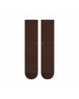 Calcetines Stance Icon Marrones Unisex frontal