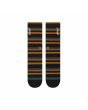 Calcetines Stance Slipping Negros a rayas Unisex frontal