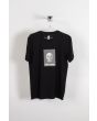 Camiseta de manga corta Christenson Cigar Box Skull negra para hombre