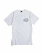 Camiseta Deus Ex Machina Biarritz Address blanca para hombre vista frontal
