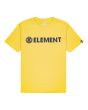 Camiseta de manga corta Element Blazin Youth amarilla para chico 8 a 16 años