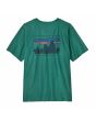 Camiseta Patagonia '73 Skyline Gem Green para hombre