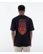Hombre con camiseta de manga corta Hurley Kai Tiki Negra 
