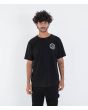 Hombre con Camiseta de manga corta Hurley Sider BP Negra frontal