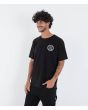Hombre con Camiseta de manga corta Hurley Sider BP Negra lateral