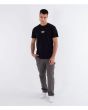 Hombre con camiseta de manga corta Hurley XXX Series Negra ajuste regular