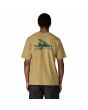 Hombre con Camiseta Patagonia M's Flying Fish Responsibili-Tee Amarilla