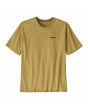 Camiseta de manga corta Patagonia M's Flying Fish Responsibili-Tee Limestone Yellow Heritage Fitz para hombre