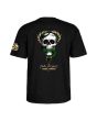Camiseta de manga corta Powell Peralta Mike McGill Skull & Snake 40th Anniversary Negra para hombre gráfico posterior