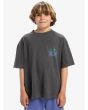 Niño con Camiseta de manga corta Quiksilver World Force Dark Shadow 
