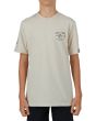 Niño con camiseta de manga corta Salty Crew Bruce Boys Bone frontal
