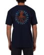 Hombre con Camiseta de manga corta Salty Crew Tentacles Premium Azul Marino