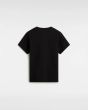 Camiseta de manga corta Vans Toddler Classic negra con logo blanco para niños/as 2-8 años posterior