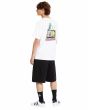 Hombre con Camiseta de manga corta Volcom CATV Blanca  espalda