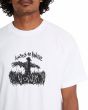 Hombre con camiseta de manga corta Volcom Gony Zubizarreta Blanca gráfico