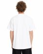 Hombre con Camiseta Volcom Pistol Stone Blanca posterior