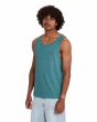 Hombre con camiseta sin mangas Pistol Stone Rifle Green lateral