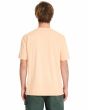 Hombre con Camiseta de manga corta Volcom Worldly Pale Peach posterior