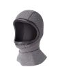 Capucha de neopreno Vissla North Seas 3mm Hood negra para hombre forro térmico