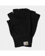 Guantes sin dedos Carhartt WIP Mitten Negros Unisex