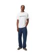 Hombre con Pantalón vaquero Carhartt WIP Landon azul lavado a la piedra ajuste loose tapered